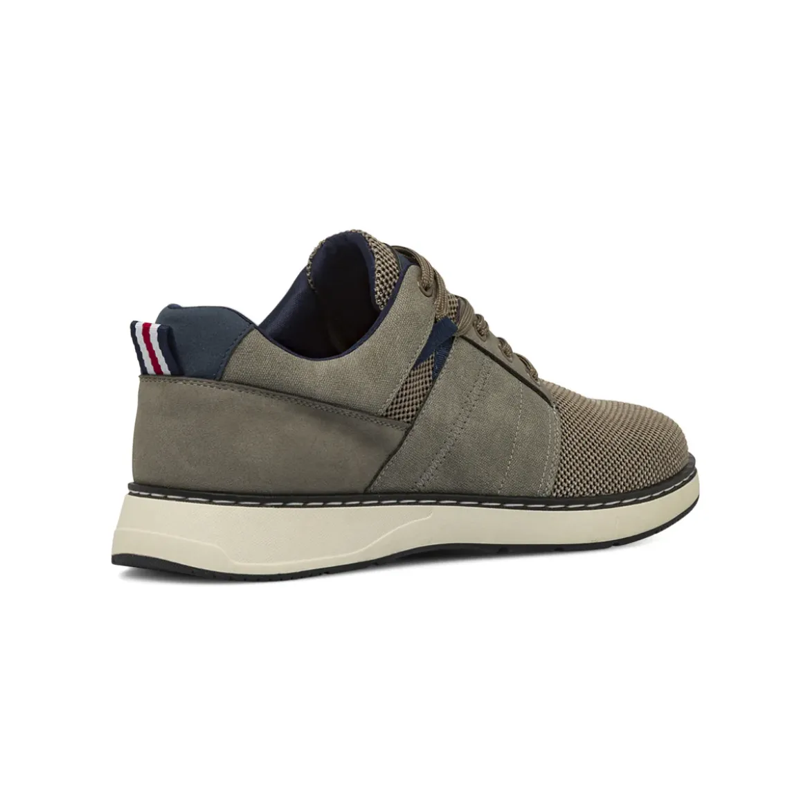 Stringate Uomo Taupe in tessuto mesh traspirante Riflessi Urbani