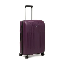 Trolley bagaglio medio viola in ABS Delsey Paris