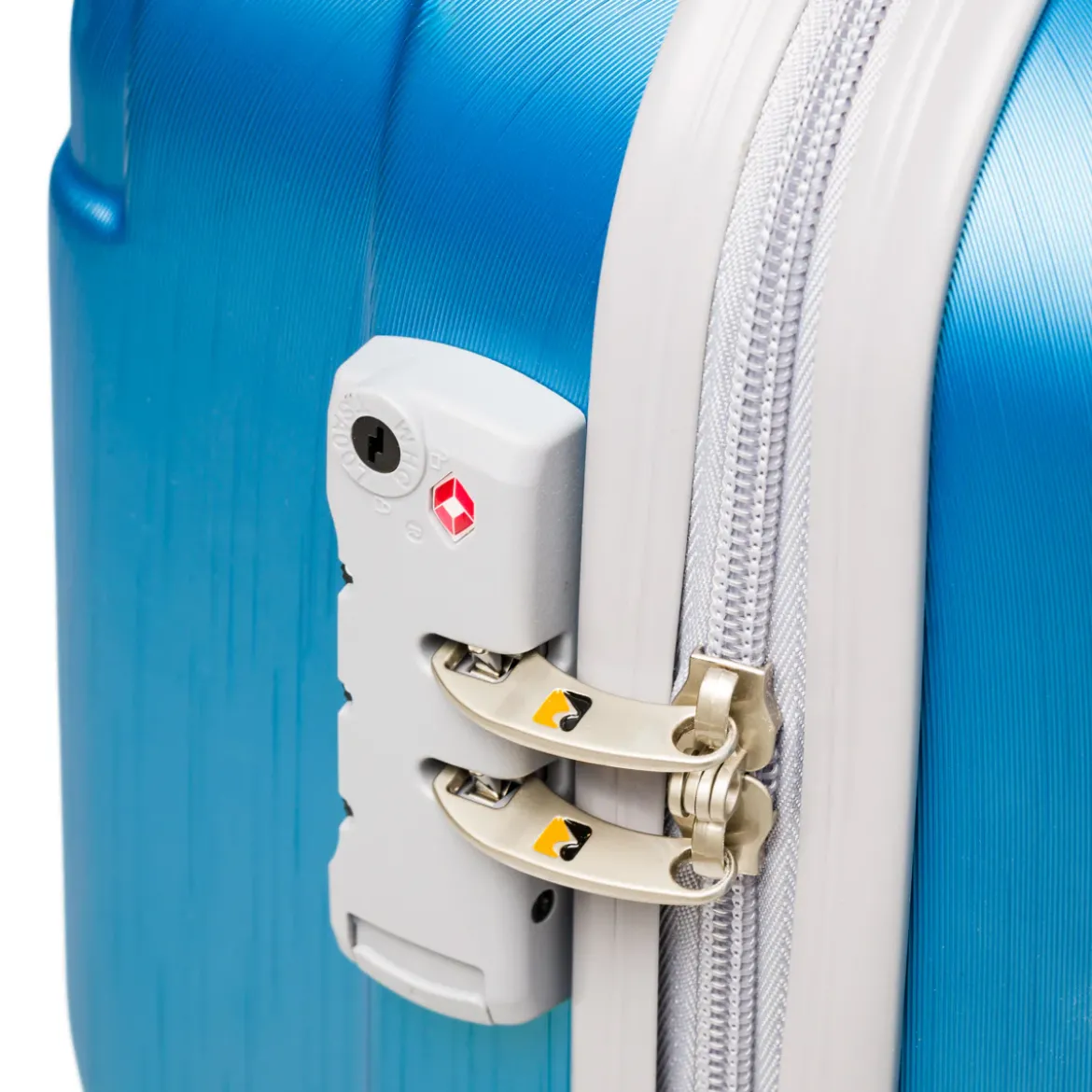 Trolley medio azzurro in ABS Ciak Roncato