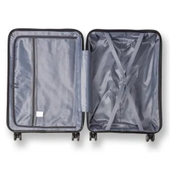 Trolley medio bianco in PP rigido Romeo Gigli leggero e resistente