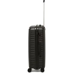 Trolley medio nero rigido in ABS Ciak Roncato Hexa