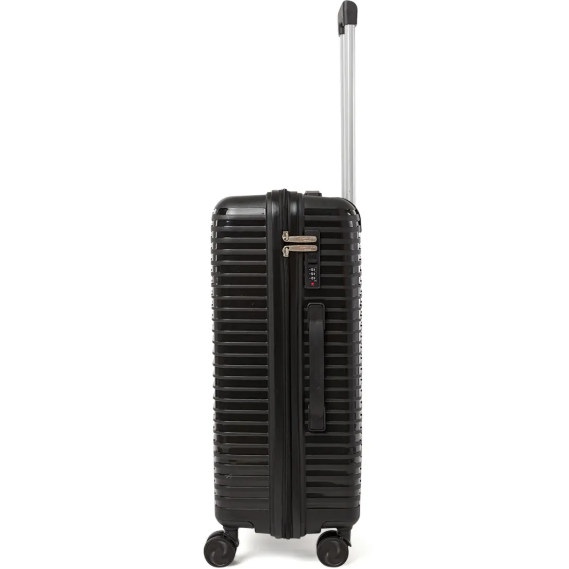 Trolley medio nero Romeo Gigli rigido in polipropilene antiurto
