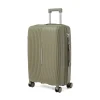 Trolley medio verde militare resistente rigido Romeo Gigli Milano