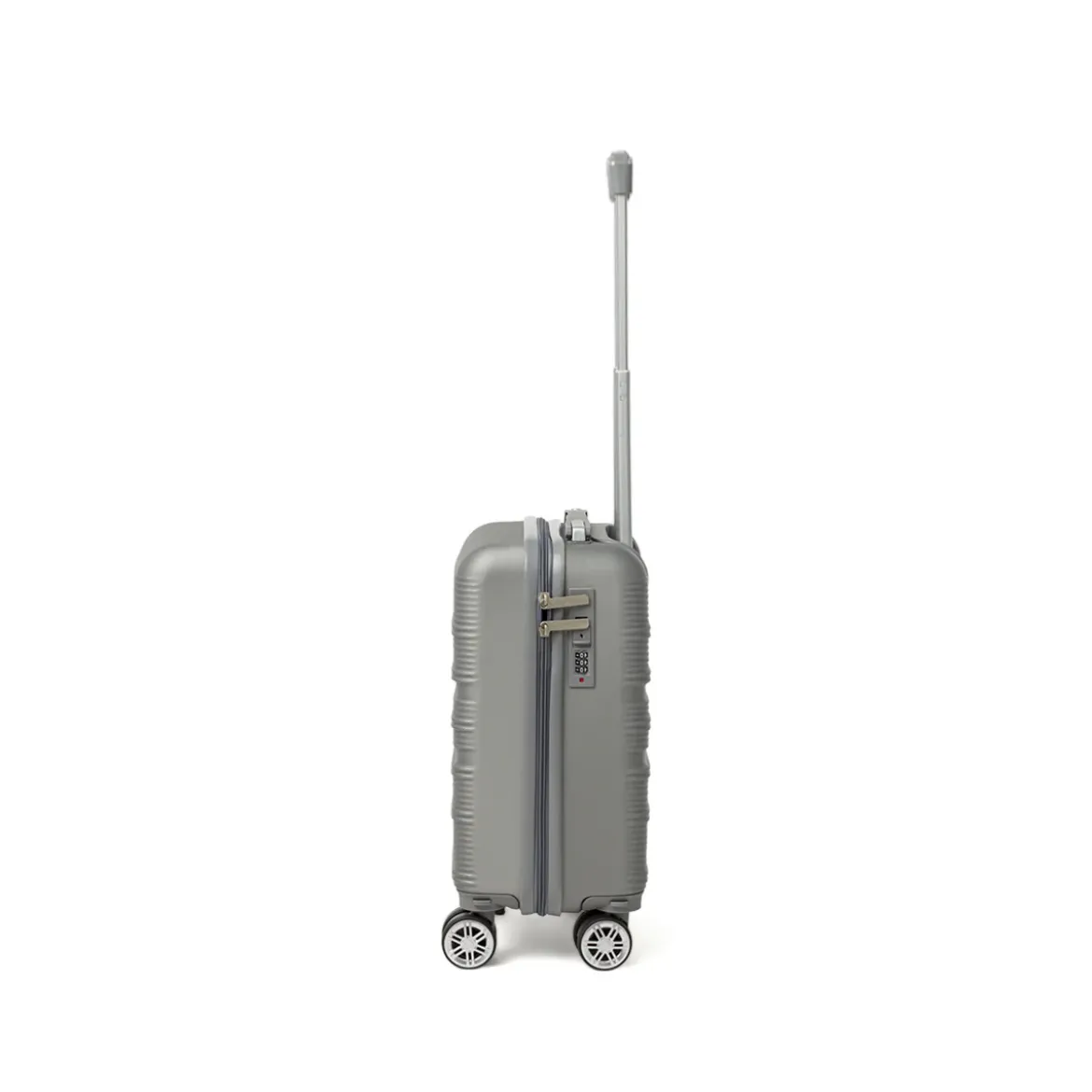 Trolley mini sotto sedile per voli low cost argento in ABS Romeo Gigli