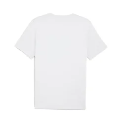 T-shirt bianca da Uomo con logo e grafica No.1 Puma