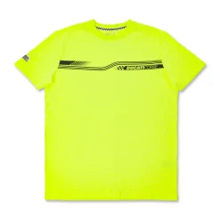 T-shirt da Uomo Gialla con stampa grafica e logo Ducati Corse