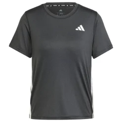 T-shirt nera da allenamento da Donna Train Essentials 3-Stripes adidas