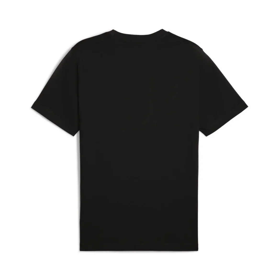T-shirt nera da Uomo con logo frontale ESS No. 1 Puma