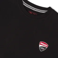 T-shirt Nera Uomo con stampa posteriore WDW 2026 Ducati Corse Ducati