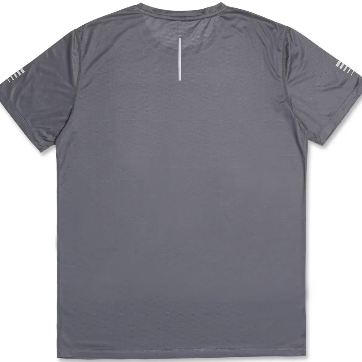 T-shirt sportiva grigia da uomo con logo GymRun