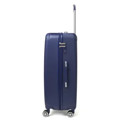Valigia da stiva rigida blu con combinazione Romeo Gigli Milano
