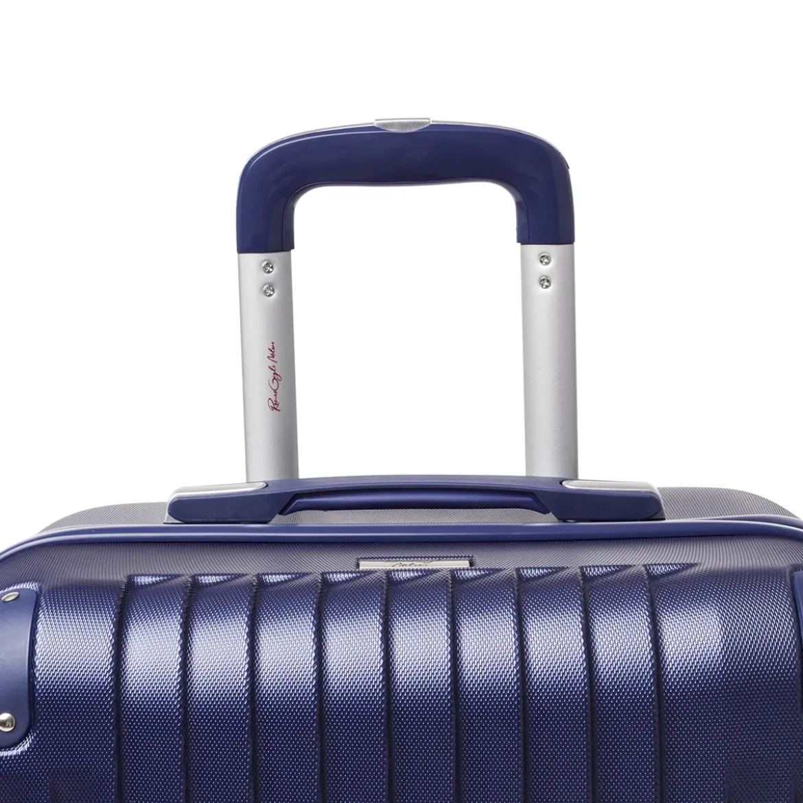 Valigia da stiva rigida blu con combinazione Romeo Gigli Milano