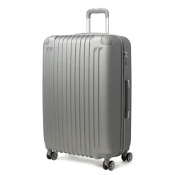 Valigia grande rigida argento con combinazione Romeo Gigli Milano