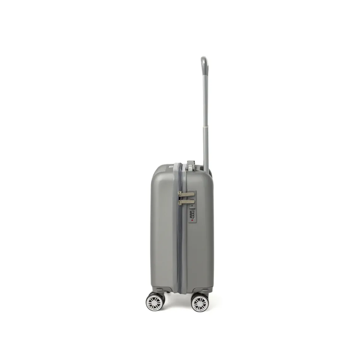 Valigia mini sotto sedile per voli low cost argento in ABS Romeo Gigli