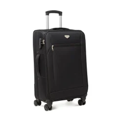Valigia trolley media nera Romeo Gigli Milano con combinazione
