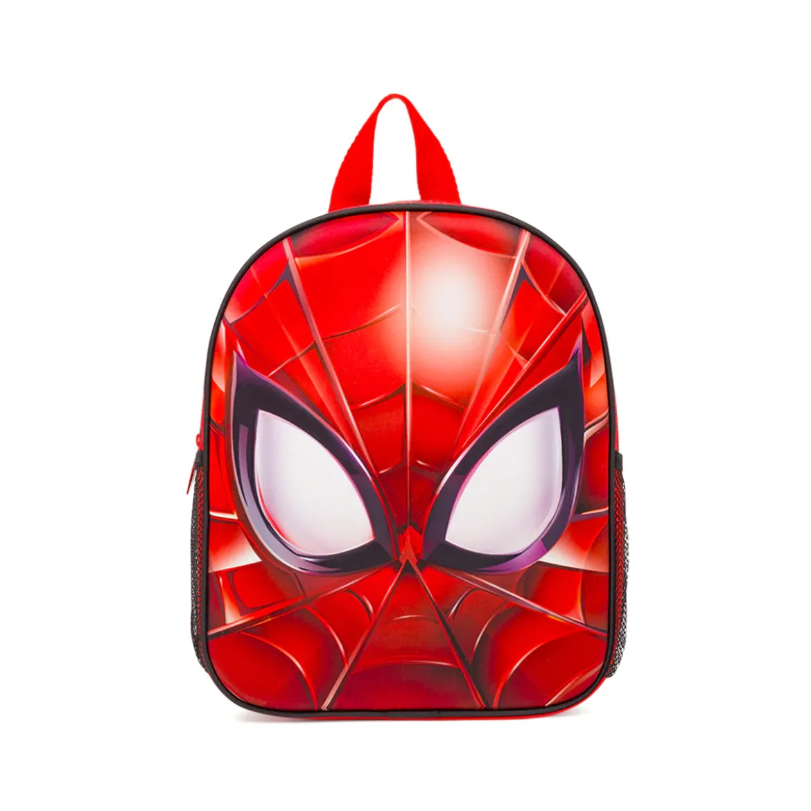 Zainetto Bambino Spiderman Rosso e nero con maschera 3D