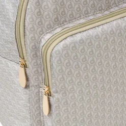Zaino beige da Donna con stampa logo allover Dimensione Danza