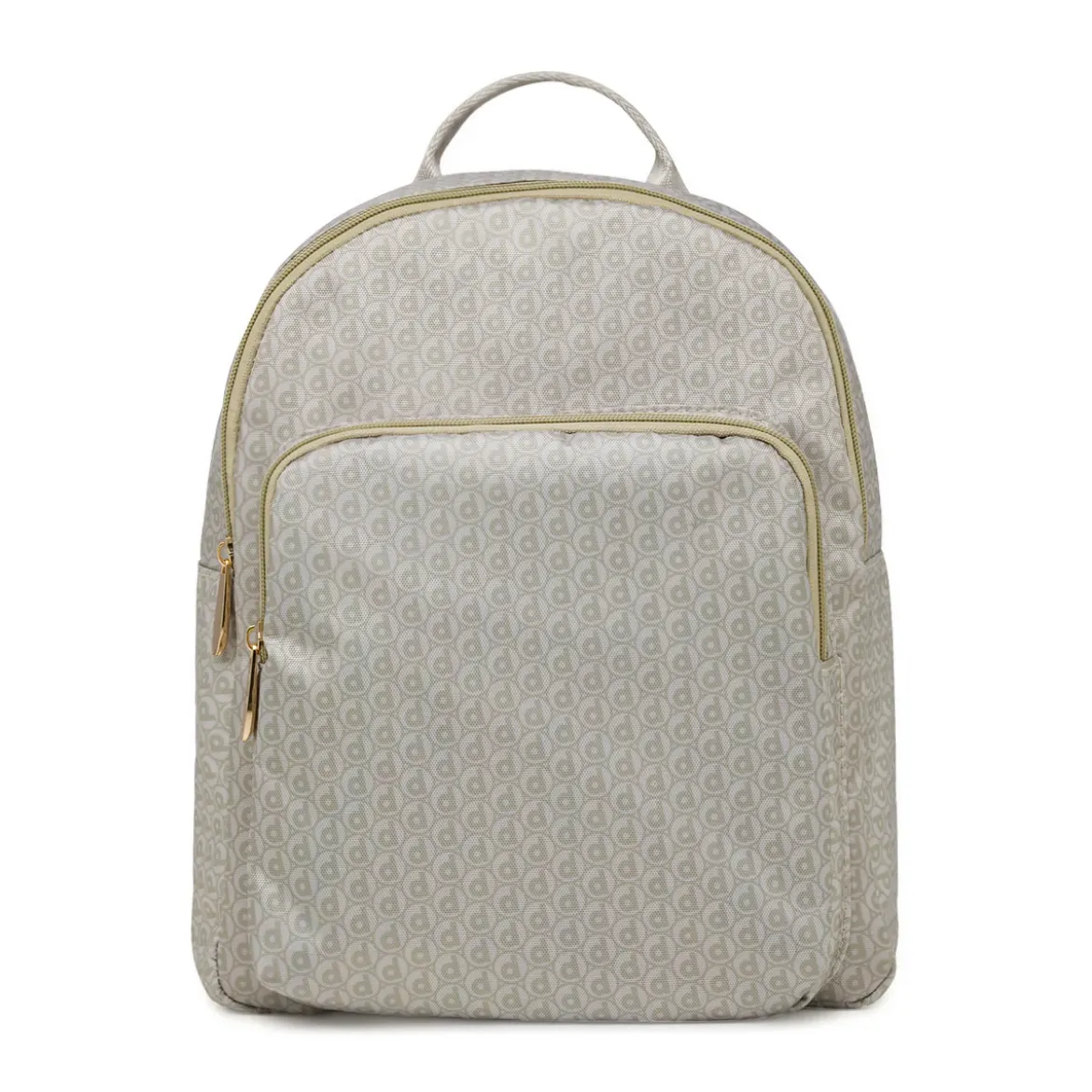 Zaino beige da Donna con stampa logo allover Dimensione Danza