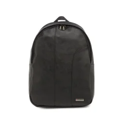 Zaino nero da Uomo con doppia zip e spallacci regolabili Carrera Jeans