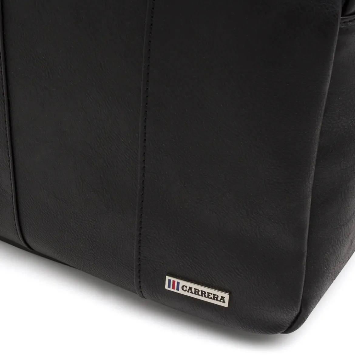 Zaino nero da Uomo con doppia zip e spallacci regolabili Carrera Jeans