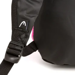 Zaino sportivo da Donna fucsia con tasca e logo Head
