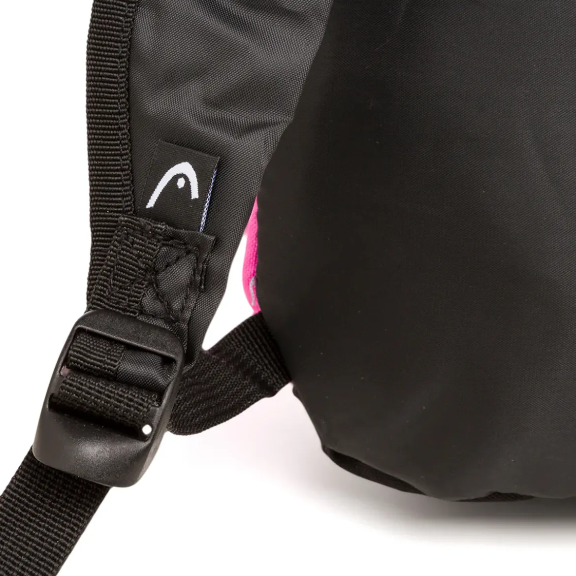 Zaino sportivo da Donna fucsia con tasca e logo Head