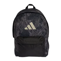Zaino sportivo unisex adidas nero con stampa camouflage e logo